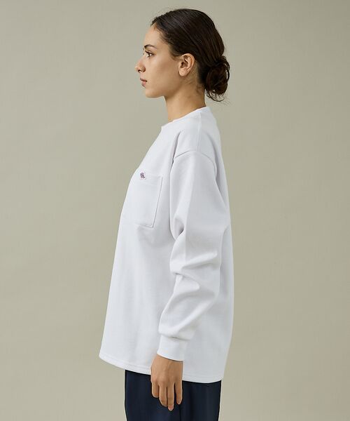 ABAHOUSE / アバハウス Tシャツ | 【JEMORGAN/ジェーイーモーガン】カノコフリースクルー/サーマル/クルーネ | 詳細2