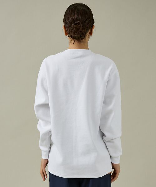 ABAHOUSE / アバハウス Tシャツ | 【JEMORGAN/ジェーイーモーガン】カノコフリースクルー/サーマル/クルーネ | 詳細3