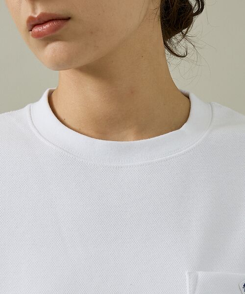 ABAHOUSE / アバハウス Tシャツ | 【JEMORGAN/ジェーイーモーガン】カノコフリースクルー/サーマル/クルーネ | 詳細4