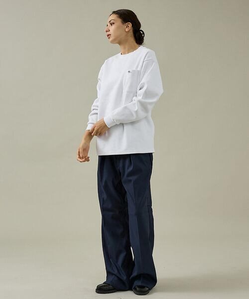 ABAHOUSE / アバハウス Tシャツ | 【JEMORGAN/ジェーイーモーガン】カノコフリースクルー/サーマル/クルーネ | 詳細8