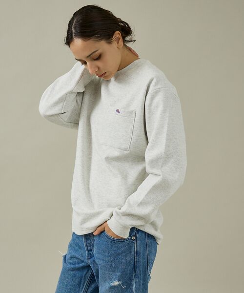 ABAHOUSE / アバハウス Tシャツ | 【JEMORGAN/ジェーイーモーガン】カノコフリースクルー/サーマル/クルーネ | 詳細12