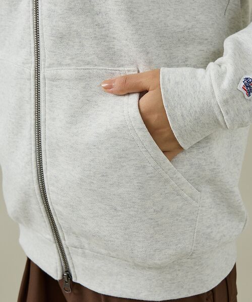 ABAHOUSE / アバハウス パーカー | 【JEMORGAN /ジェーイーモーガン】サーマルカノコフリースパーカ/ | 詳細13