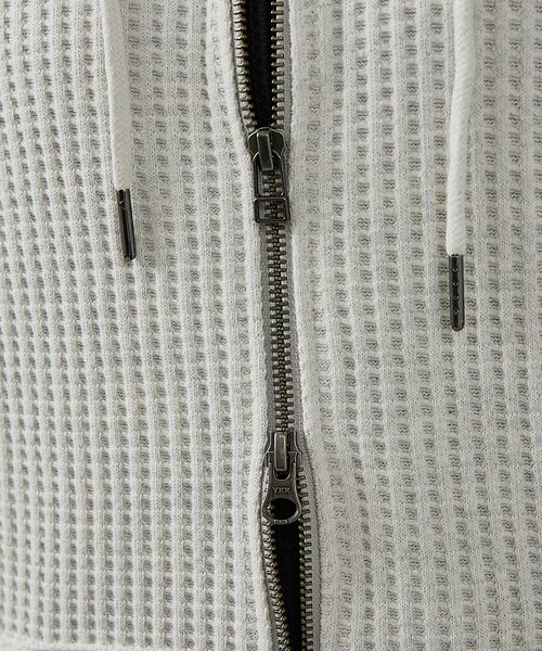 ABAHOUSE / アバハウス パーカー | 【JEMORGAN /ジェーイーモーガン】ビッグワッフルWジップパーカー/フーデ | 詳細12