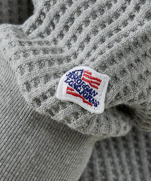 ABAHOUSE / アバハウス パーカー | 【JEMORGAN /ジェーイーモーガン】ビッグワッフルWジップパーカー/フーデ | 詳細15