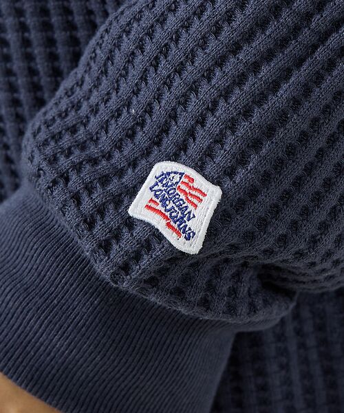 ABAHOUSE / アバハウス パーカー | 【JEMORGAN /ジェーイーモーガン】ビッグワッフルWジップパーカー/フーデ | 詳細25