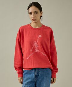 ABAHOUSE / アバハウス スウェット | 【THRIFTY LOOK 】JUMP SKULL CREW SWEAT/ユーズ