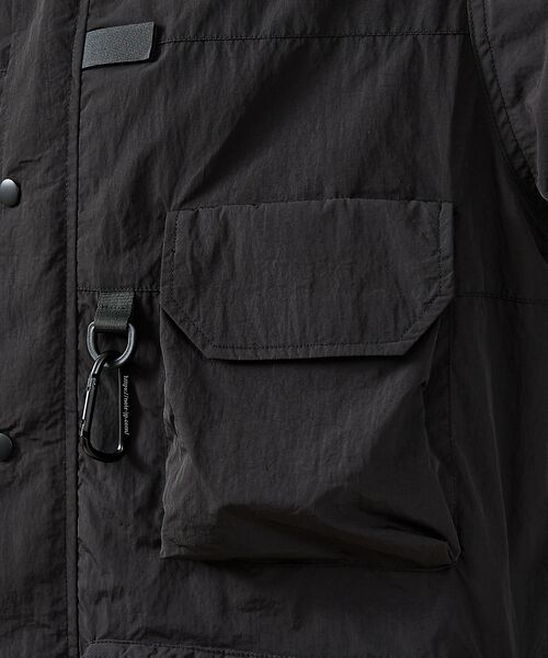 ABAHOUSE / アバハウス ブルゾン | 【NoiR / ノワール】Connect Hooded / コネクトフーディ/N | 詳細10