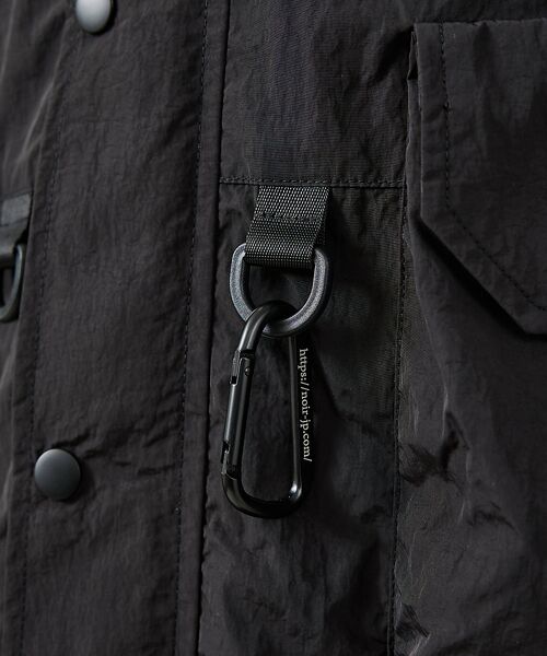ABAHOUSE / アバハウス ブルゾン | 【NoiR / ノワール】Connect Hooded / コネクトフーディ/N | 詳細12