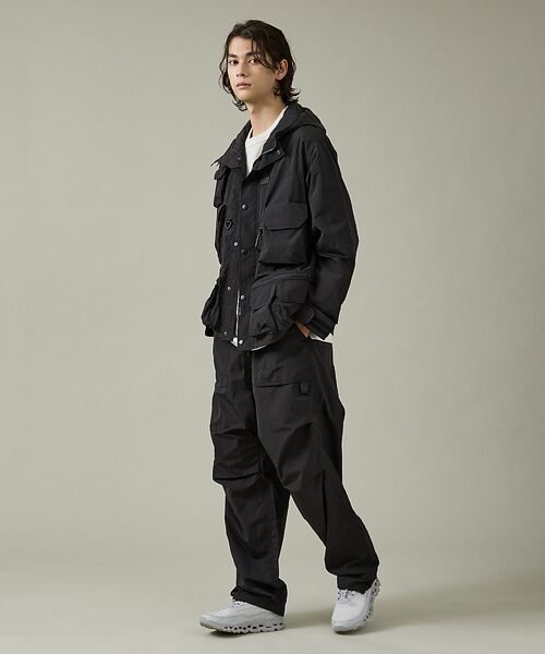 ABAHOUSE / アバハウス ブルゾン | 【NoiR / ノワール】Connect Hooded / コネクトフーディ/N | 詳細4