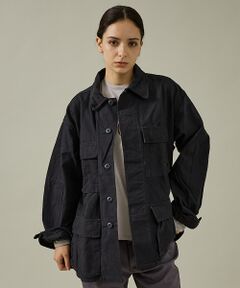 ABAHOUSE / アバハウス ミリタリージャケット・コート | 【U.SMILITARY】COTTON RIPJACKET/ミリタリー/ジャケッ