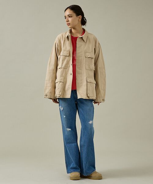 ABAHOUSE / アバハウス ミリタリージャケット・コート | 【U.SMILITARY】COTTON RIPJACKET/ミリタリー/ジャケッ | 詳細10