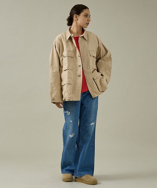 ABAHOUSE / アバハウス ミリタリージャケット・コート | 【U.SMILITARY】COTTON RIPJACKET/ミリタリー/ジャケッ | 詳細11