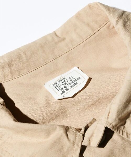 ABAHOUSE / アバハウス ミリタリージャケット・コート | 【U.SMILITARY】COTTON RIPJACKET/ミリタリー/ジャケッ | 詳細2