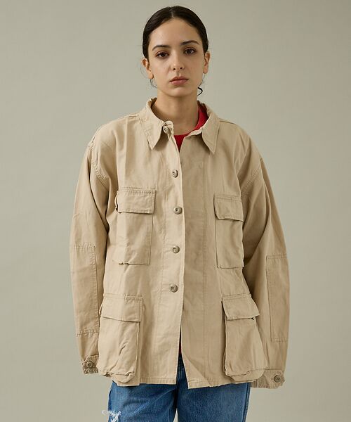 ABAHOUSE / アバハウス ミリタリージャケット・コート | 【U.SMILITARY】COTTON RIPJACKET/ミリタリー/ジャケッ | 詳細9