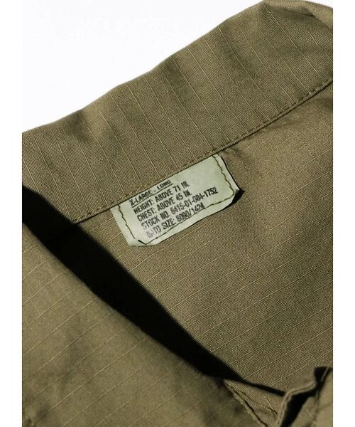 ABAHOUSE / アバハウス ミリタリージャケット・コート | 【U.S MILITARY】 BDU FATIGUE JACKET COTTON | 詳細10