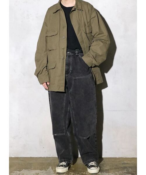 ABAHOUSE / アバハウス ミリタリージャケット・コート | 【U.S MILITARY】 BDU FATIGUE JACKET COTTON | 詳細12
