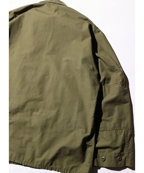 ABAHOUSE / アバハウス ミリタリージャケット・コート | 【U.S MILITARY】 BDU FATIGUE JACKET COTTON | 詳細6