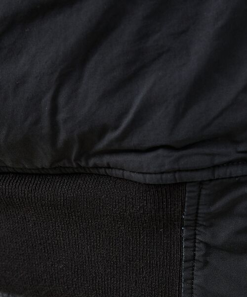 ABAHOUSE / アバハウス ベスト | 【MADE IN STANDARD】 BLACK MA-1 VEST REVER | 詳細10