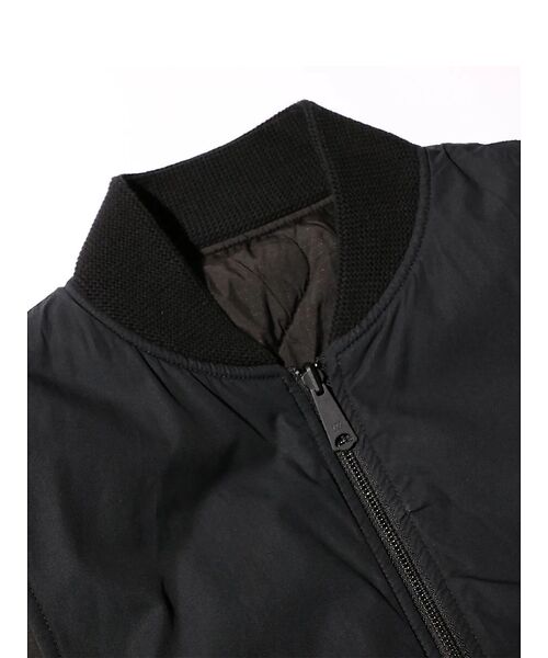 ABAHOUSE / アバハウス ベスト | 【MADE IN STANDARD】 BLACK MA-1 VEST REVER | 詳細21