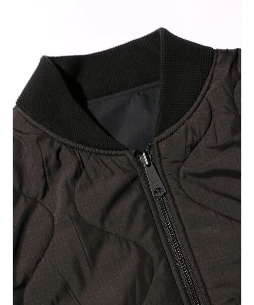 ABAHOUSE / アバハウス ベスト | 【MADE IN STANDARD】 BLACK MA-1 VEST REVER | 詳細24