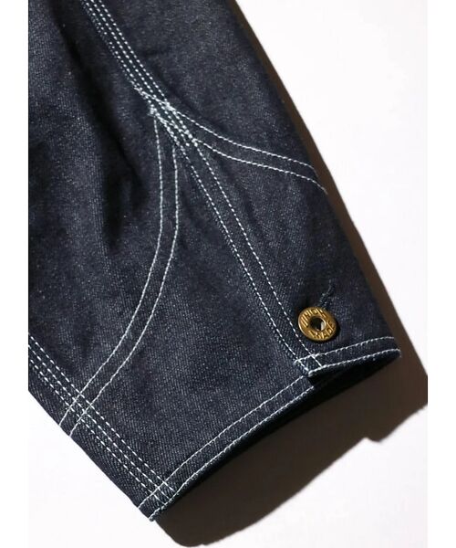 ABAHOUSE / アバハウス ブルゾン | 【PENNEY'S 】10oz DENIM ENGINEER SHORT JAC | 詳細10