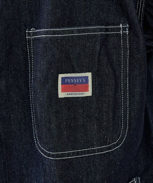 ABAHOUSE / アバハウス ブルゾン | 【PENNEY'S 】10oz DENIM ENGINEER SHORT JAC | 詳細11