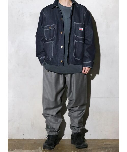 ABAHOUSE / アバハウス ブルゾン | 【PENNEY'S 】10oz DENIM ENGINEER SHORT JAC | 詳細13