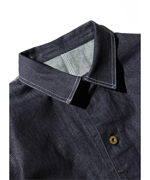 ABAHOUSE / アバハウス ブルゾン | 【PENNEY'S 】10oz DENIM ENGINEER SHORT JAC | 詳細5