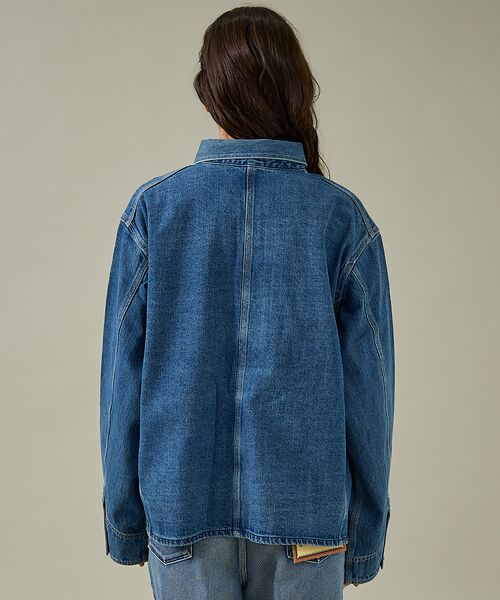 ABAHOUSE / アバハウス Gジャン・デニムジャケット | 【PENNEY'S】 10oz DENIM ENGINEER SHORT JAC | 詳細11