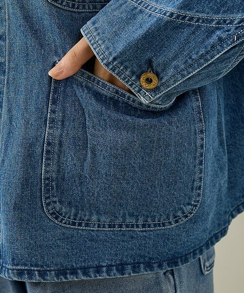 ABAHOUSE / アバハウス Gジャン・デニムジャケット | 【PENNEY'S】 10oz DENIM ENGINEER SHORT JAC | 詳細13