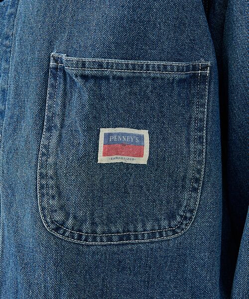 ABAHOUSE / アバハウス Gジャン・デニムジャケット | 【PENNEY'S】 10oz DENIM ENGINEER SHORT JAC | 詳細14
