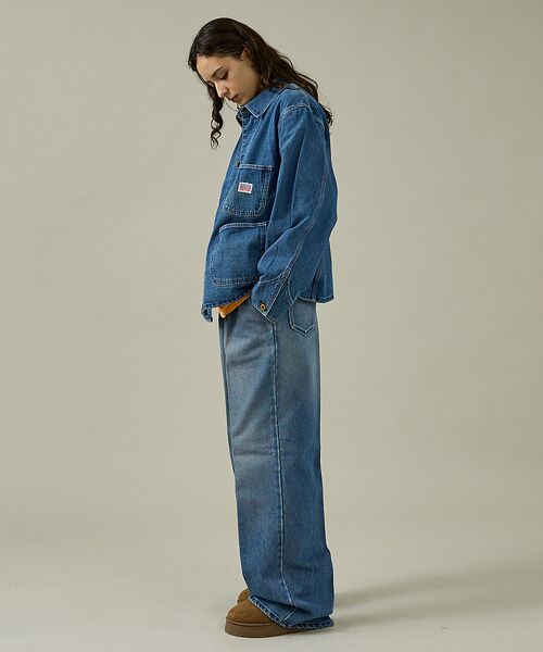 ABAHOUSE / アバハウス Gジャン・デニムジャケット | 【PENNEY'S】 10oz DENIM ENGINEER SHORT JAC | 詳細15