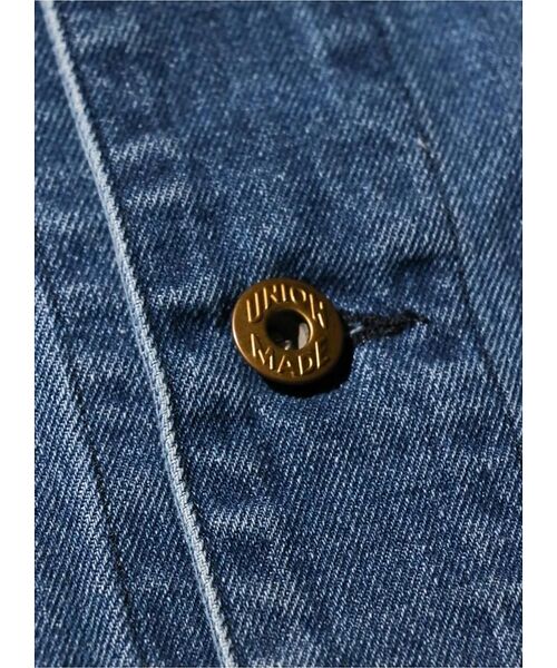 ABAHOUSE / アバハウス Gジャン・デニムジャケット | 【PENNEY'S】 10oz DENIM ENGINEER SHORT JAC | 詳細7