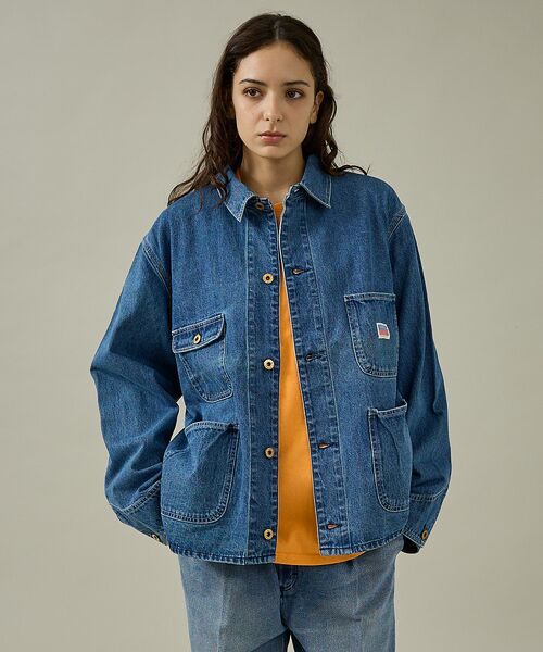 ABAHOUSE / アバハウス Gジャン・デニムジャケット | 【PENNEY'S】 10oz DENIM ENGINEER SHORT JAC | 詳細9