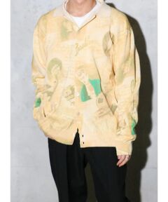 ABAHOUSE / アバハウス カーディガン・ボレロ | 【TOWNCRAFT 】PRINTED POLO CARDIGAN/ポロカーディ