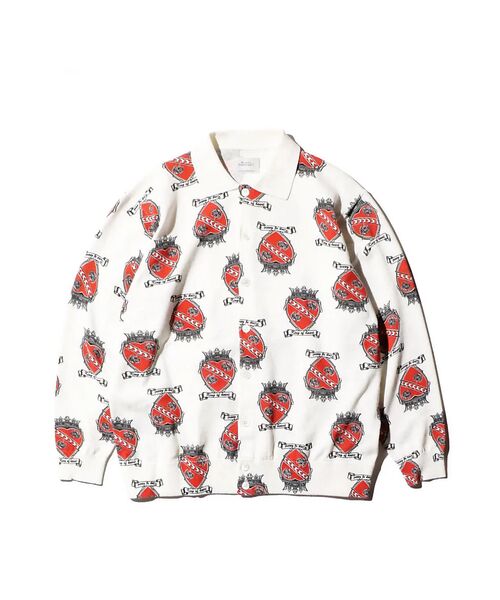 ABAHOUSE / アバハウス カーディガン・ボレロ | 【TOWNCRAFT 】PRINTED POLO CARDIGAN/ポロカーディ | 詳細1