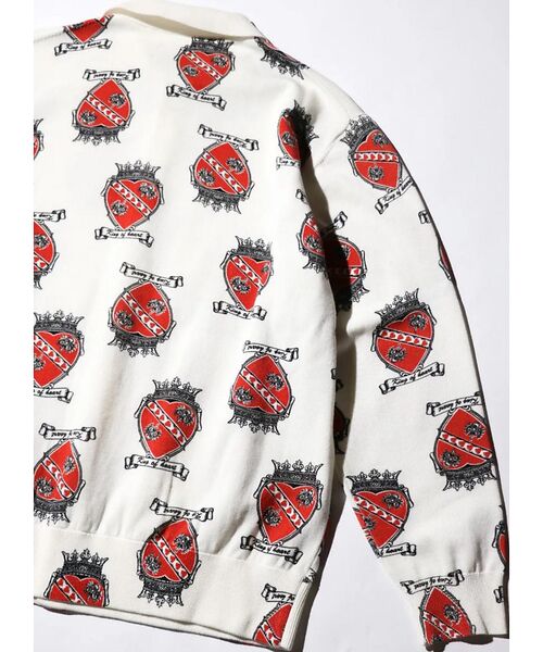 ABAHOUSE / アバハウス カーディガン・ボレロ | 【TOWNCRAFT 】PRINTED POLO CARDIGAN/ポロカーディ | 詳細2