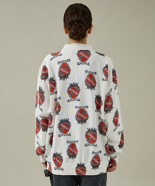 ABAHOUSE / アバハウス カーディガン・ボレロ | 【TOWNCRAFT 】PRINTED POLO CARDIGAN/ポロカーディ | 詳細15