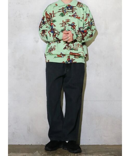 ABAHOUSE / アバハウス カーディガン・ボレロ | 【TOWNCRAFT 】PRINTED POLO CARDIGAN/ポロカーディ | 詳細20