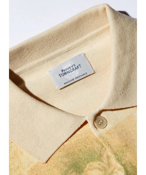 ABAHOUSE / アバハウス カーディガン・ボレロ | 【TOWNCRAFT 】PRINTED POLO CARDIGAN/ポロカーディ | 詳細21