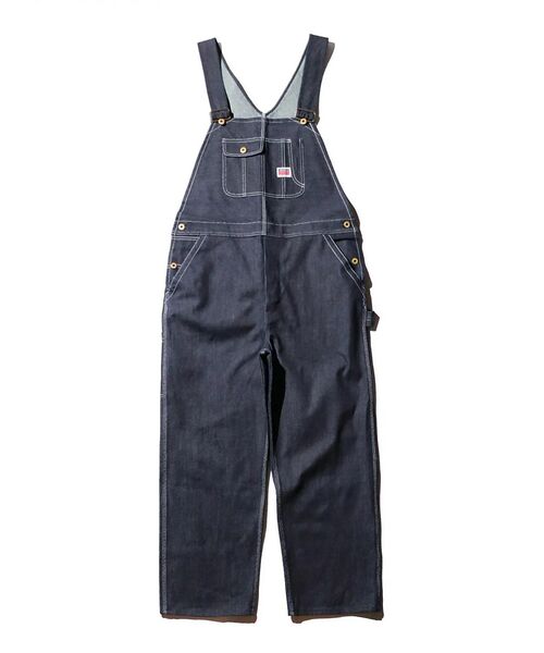 ABAHOUSE / アバハウス サロペット・オールインワン | 【PENNEY'S 】 10oz DENIM 50'S OVERALL RIGI | 詳細1
