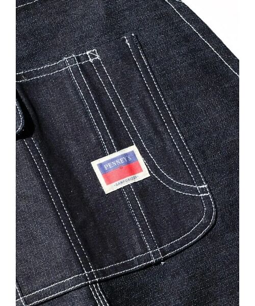 ABAHOUSE / アバハウス サロペット・オールインワン | 【PENNEY'S 】 10oz DENIM 50'S OVERALL RIGI | 詳細3