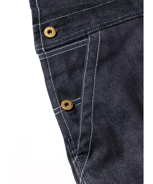 ABAHOUSE / アバハウス サロペット・オールインワン | 【PENNEY'S 】 10oz DENIM 50'S OVERALL RIGI | 詳細4