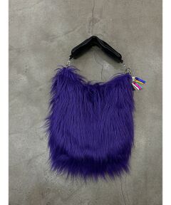 ABAHOUSE / アバハウス ショルダーバッグ | 【cheek/チーク】monster one shoulder/ファーバッグ/シ