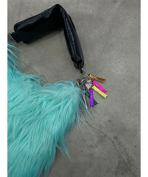 ABAHOUSE / アバハウス ショルダーバッグ | 【cheek/チーク】monster one shoulder/ファーバッグ/シ | 詳細3