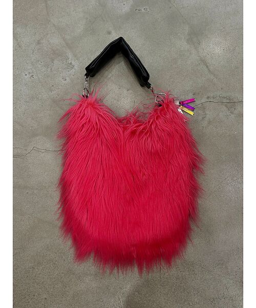 ABAHOUSE / アバハウス ショルダーバッグ | 【cheek/チーク】monster one shoulder/ファーバッグ/シ | 詳細8