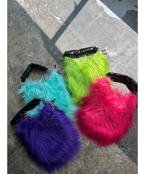 ABAHOUSE / アバハウス ショルダーバッグ | 【cheek/チーク】monster one shoulder/ファーバッグ/シ | 詳細12