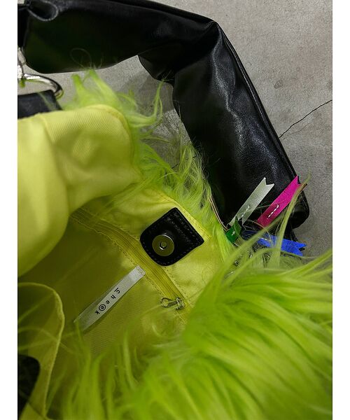 ABAHOUSE / アバハウス ショルダーバッグ | 【cheek/チーク】monster one shoulder/ファーバッグ/シ | 詳細16