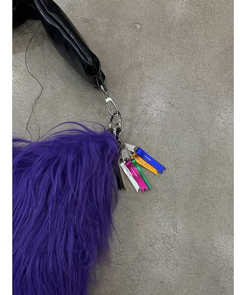 ABAHOUSE / アバハウス ショルダーバッグ | 【cheek/チーク】monster one shoulder/ファーバッグ/シ | 詳細21