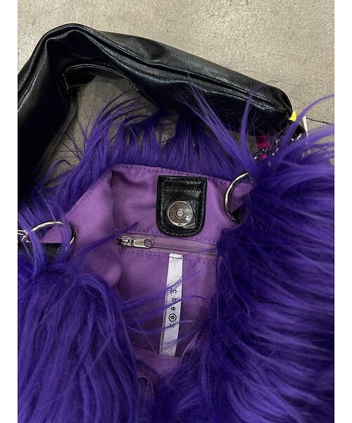 ABAHOUSE / アバハウス ショルダーバッグ | 【cheek/チーク】monster one shoulder/ファーバッグ/シ | 詳細22